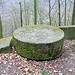 Aufgegebene Mühlsteine, Durchmesser rund 1,8 m, Stärke etwa 75 cm