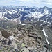 Gipfelblick von der Hochkarspitze nach Süden. Am hier kaum einsehbaren - überaus kurzen - Südgrat habe ich gekniffen.