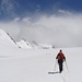 Aufstieg auf das Breithorn - nur wenige Bergsteiger sind unterwegs