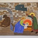 Farbenfrohe Fresken des Kunstmalers Ferdinand Gehr (1896 - 1996) in naiver, kindlicher Malerei