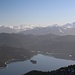 Walchensee, dahinter Rofan und Karwendel