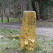 La fameuse " borne jaune " 