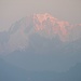 Mont Blanc im frühen Morgenlicht (Zoom)