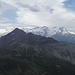 Blick zu Walliser Viertausendern