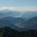 Panorama in direzione del Sottoceneri con Lago Ceresio in lontananza... 