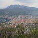 Monte della Croce : panoramica su Como e Brunate