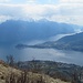 Ma la vista fino alla cima è spettacolare, sempre aperta verso il lago