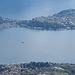 Panoramiche dalla cima
<b>Bellagio ed il traghetto</b>