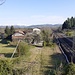 Una vista panoramica dalla zona Lazzaretto di Somma Lombardo. 