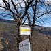 Postautohaltestelle im Bouldergebiet