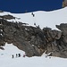 Stau beim Klettersteig Tüfelsjoch