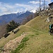 Kleine Alp während der Abfahrt nach Bellinzona