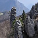 Sassi di Cusino e il Monte Grona