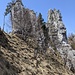 Traverso a Nord alle base del secondo gruppo di torri.