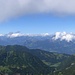 Gipfelpanorama Ochsenkopf gegen Westen - viele Wolken sorgen für Stimmung, behindern aber die Fernsicht