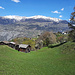 Au départ d'Ergish (vue arrière).