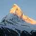 Sonnenaufgang am Matterhorn II