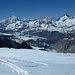 Im Pulverschnee Zermatt entgegen