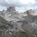 Zoomaufnahme zu den Bec Carré, italienisch Cime Bianche