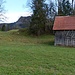 Stadel mit rotem Dach