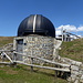 l'osservatorio astronomico posto sulla cresta del Galbiga nelle vicinanze del rifugio Venini