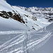 All'usicta del canaletto che permette l'accesso al Ghiacciaio dello Scalino dalla Val Poschiavina