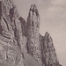 Historische Aufnahme der Rosskirche. Foto Arnold Heim, Geologe, ca. 1910. Arnold, der weitgereiste Sohn des bekannten Schweizer Alpengeologen Albert Heim, kannte das Gebiet der Churfirsten sehr gut. Er erstellte eine Monographie zur Churfirsten- und Mattstock-Gruppe