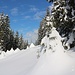 richtig viel Schnee, so ist der Aufacker am schönsten