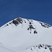 Erst nach 2 1/2 Stunden Aufstieg konnte ich das Gipfelziel Bärenhorn erblicken.