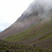Das Trogtal Lairig Ghru zieht sich bis auf 800m hoch.