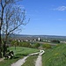 Alerheim. An dieser Stelle geht es links ab.