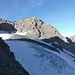 Blick zur Gran Tete de By mit ihrem Gletscher