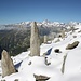 Con le condizioni odierne la salita al Kleines Furkahorn non è da sottovalutare: la neve, oltre a rendere scivolose le rocce, nasconde le buche.