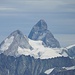 Matterhorn und Dent d´Herens im Zoom