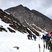 Uno sguardo alla cima raggiunta