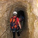 Tunnel beim Abstieg Nordwandsteig