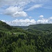 Aussicht vom Felssporn. 