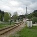Ankunft am Bahnhof Huzenbach.
