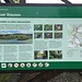 Informationstafel am Vogelbeobachtungsturm.