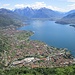 Monte Crocetta : panorama sull'Alto Lago di Como