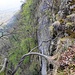 Sopra le alte pareti della cresta ovest del Pizzo Cuvignone