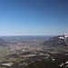 Blick nach Norden, unten Sonthofen, rechts der Grünten