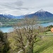 auf Beatenberg angelangt - mit Niesenblick und letzten leicht sonnigen Abschnitten