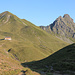 Tilisunahütte, rechts das Schwarzhorn