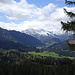 Blick ins Tal von Unter- und Oberjoch - gar noch ein wenig winterlich