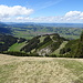 Blick auf unseren Aufstiegsweg