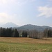 dunstige Berge