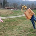 schräg