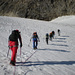 auf dem Gletscher