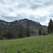 Blick über die Maieralm zum Breitenstein